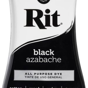 Rit Dye 88150 All Purpose Liquid Dye, Black, 8 Fl Oz (Pack of 1)-0
