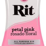 Rit Dye Liquid – Wide Selection of Colors – 8 Oz. (Petal Pink)-0