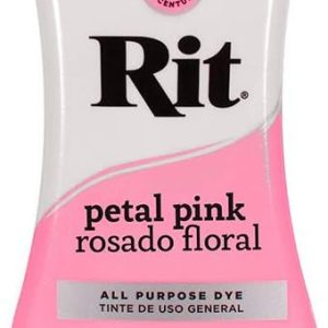 Rit Dye Liquid – Wide Selection of Colors – 8 Oz. (Petal Pink)-0