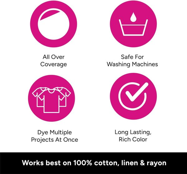 Tulip Fabric Dye Pod Blackout (Black), Permanent Dye for Clothes and Fabric-1