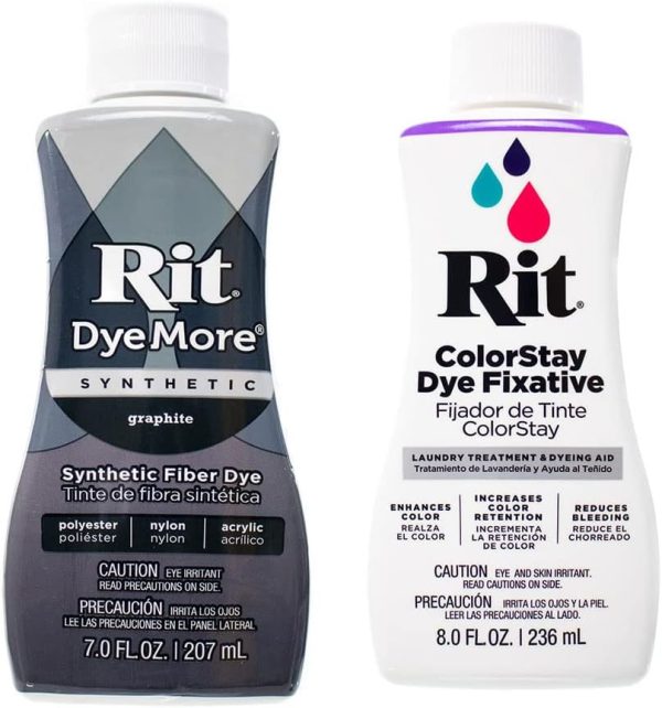 Synthetic RIT Dye Wide Selection of Colors + Color Fixative-0