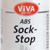 Viva Decor ABS Sock Stop (2.77 Fl oz, Transparent) - Fabric Paint for Non-Slip Socks, Bath Mats & More - Latex-Free, Water-Based, Washable - Secure Traction for All Surfaces-0