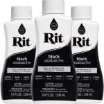 Rit All-Purpose Liquid Dye, Black, 3-Pack liquid glass
