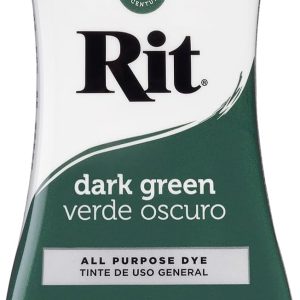 Rit Liquid Fabric Dye, 8-Ounce, Dark Green, 8 Fl Oz (Pack of 1)-0
