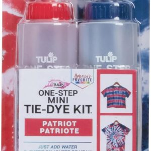 Tulip One Step Tie Dye Kit: Mini Patriotic Kit in Red and Blue (32453)-0