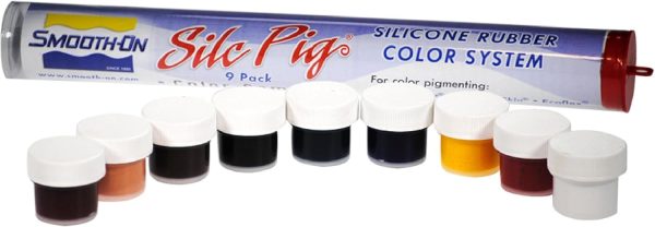 Smooth-On Silc Pig™ Color Pigments for Silicone, 9-Pack Sampler pigments plugin