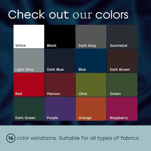 Fabricoat - Fabric Paint for Furniture - 8.5oz / 250ml Black- Restore or Change the Color of Couches, Chairs, Upholstery, Soft Furnishings, Car Interiors, Clothing, & Footwear-2