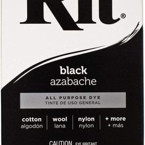 All Purpose Concentrated Rit Dye Powder Multi-Packs for Clothing, Décor, and Crafts – Black (1 Pack)-0