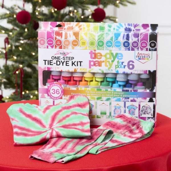 Tulip One Step Tie Dye Kit: Tie Dye Party Supplies, 18 bottles stephanie