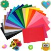 20 Pcs Felt Fabric Sheet 8" x 12" Assorted Color Felt Fabric Sheets for Crafts DIY Handcraft Sewing Squares Patchwork Nonwoven-0