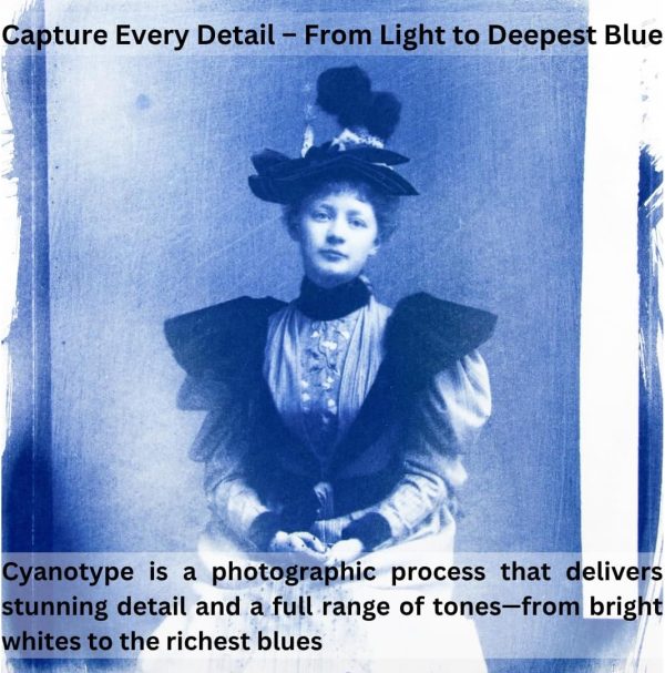 Jacquard Cyanotype Kit – Sun Printing Kit for Paper, Fabric and More, Complete Cyanotype Kit with Pre-Measured Chemicals, Easy-to-Use Cyanotype Chemicals for Cyanotype Fabric, Sunprint Kit Projects printing united expo 2025
