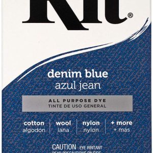 All Purpose Concentrated Rit Dye Powder Single Pack for Clothing, Décor, and Crafts – Denim Blue-0