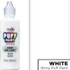 Tulip Puff Fabric Paint , Permanent Craft Paint for Clothes, DIY Projects, Notoxic, 4 fl oz, Shiny White-2