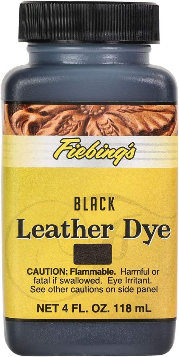 Fiebing's Leather Dye fiebing s leather dye black