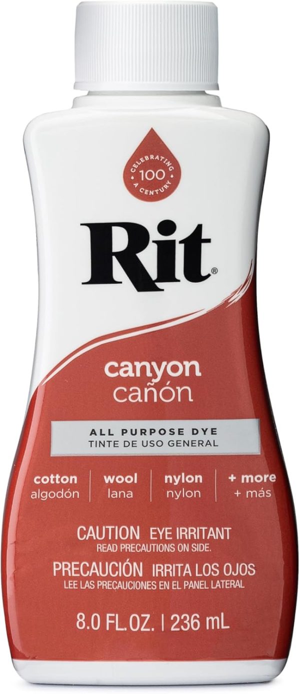 Rit All-Purpose Liquid Dye, Canyon ritz