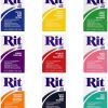 All Purpose Concentrated Rit Dye Powder Single Pack with Plastic Gloves for Clothing, Décor, and Crafts – Color Remover-2