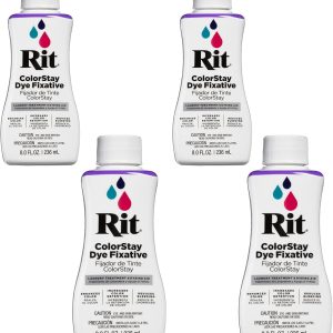 Rit Dyes Fixative Liquid 8 oz. Bottle [Pack of 4 ]-0