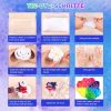 Tie Dye Kit 32 Color All-in-one Clothing Dye Kit, Permanent Fabric Dye for Kids, Adults, Large Group Handmade Party Activity, DIY Bright Neon Tye Dye Accessories-4