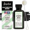 Angelus Leather Dye - Flexible Leather Dye for Shoes, Boots, Bags, Crafts, Furniture, & More 3oz, Dauber Included (Jet Black) flexible solar panel