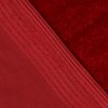 HOTGODEN Stretch Velvet Fabric by The Yard: Red 63" Wide 2 Yards 95% Polyester 5% Spandex Velvet Fabric for DIY Sewing, Upholstery, Apparel, Costume, Craft-1
