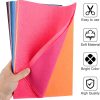 20 Pcs Felt Fabric Sheet 8" x 12" Assorted Color Felt Fabric Sheets for Crafts DIY Handcraft Sewing Squares Patchwork Nonwoven-2