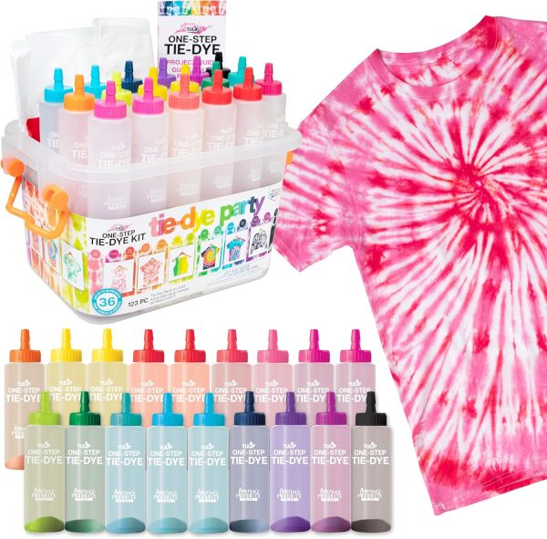 Tulip One-Step Tie-Dye Party Kit, Set of 123-0