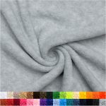 Pico Textiles 2 Yards Bolt - Heather Gray Solid Fleece Fabric - Solid Color Fleece Fabric - Sold by The Bolt - Variety of Colors - Ideal for Sewing Projects and No Sew Fleece Throws-0