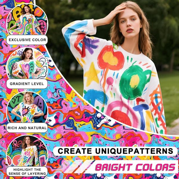 Tie Dye Powder, Black Tie Dye for Clothes, Fabric Dye, Permanent & Washfast Powder Tie Dyes, Creative Dyes for Clothes (Black,2 OZ) blackrock