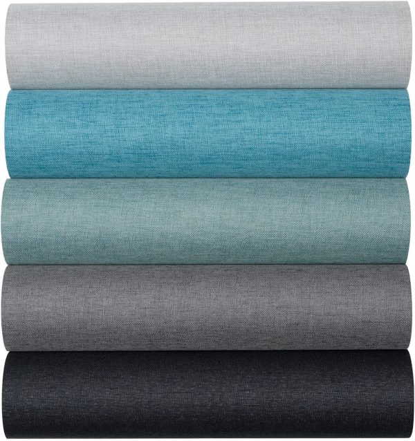 10pcs Book Cloth,14”x10”,Fabric Surface and Paper Backed for Book Binding Fabric,5 Colors Bookbinding Cloth for DIY Book Cover Bookbinding Paper (Style A)-0