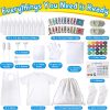 Tie Dye Kit for Kids Adults - Arts and Crafts Toy for Girls & Boys Ages 6-12 - Fabric Tye Dye Craft Kits 20 Colours, Birthday Christmas Gifts for Kids 3 4 5 6 7 8 9 10+ kitty