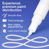 ARTISTRO 2 White Acrylic Paint Markers - 0.7mm Extra Fine-Tip Paint Pens - Perfect for Crafting, Art Projects, & More-3
