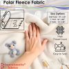 Barcelonetta | Fleece Fabric | Blanket Fabric | 72"X60" | Polar Fleece | Soft, Plush, Anti-Pill | Poncho, Pillow Cover, PJ Pants, Cushion, Liners, Eye Mask (Black, 2 Yards)-2