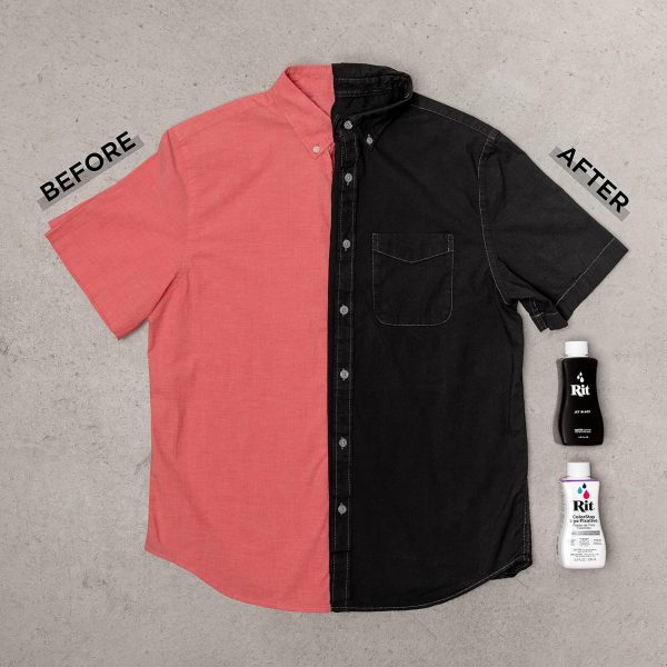 Rit Back to Black Dye Kit, 5.88 x 5 x 2.38-4