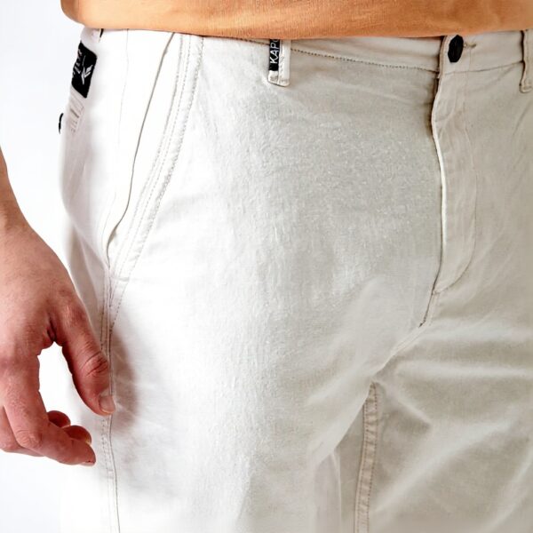 Pantaloni Eleganti Kaporal Caros Uomo Collezione Milky
