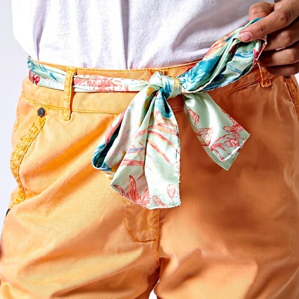 Pantaloni Eleganti Donna KAPORAL Cecil Menta Bianco