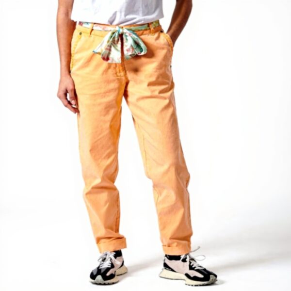 Pantaloni Eleganti Donna KAPORAL Cecil Menta Bianco