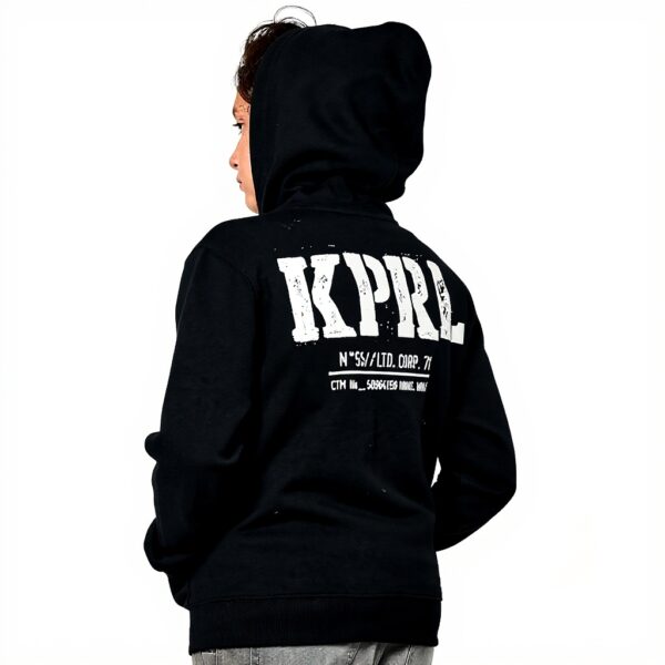 Felpa Kaporal Bambini Ragazzi Cappuccio Beige Scuro Mull