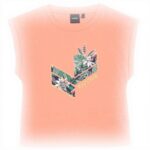 Magliette Donna Bambine KAPORAL Fori Cotone Biologico