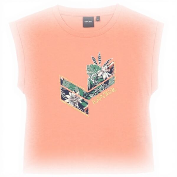 Magliette Donna Bambine KAPORAL Fori Cotone Biologico