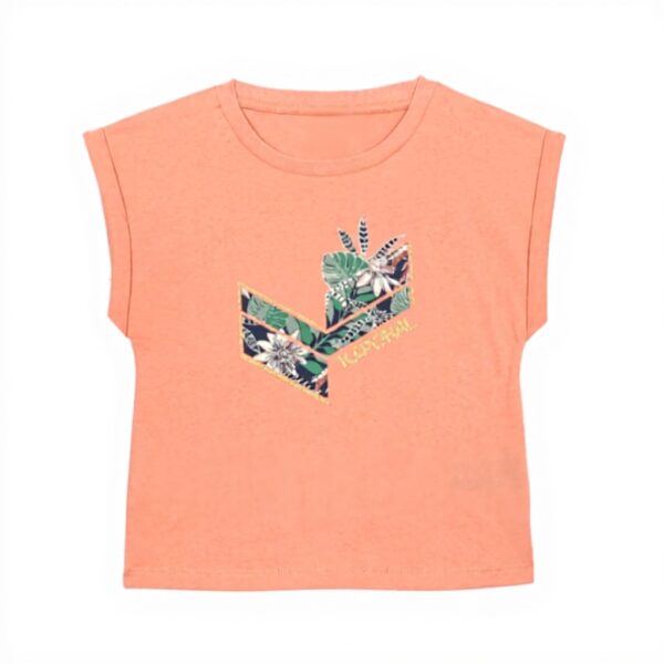 Magliette Donna Bambine KAPORAL Fori Cotone Biologico